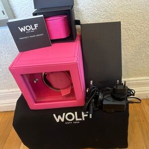 WOLF Cub Single Watch Winder with Cover Cub Single Watch Winder with Cover Cub
